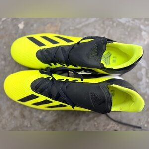 Adidas X Tango 18.3 TF Soccer Shoes NWT Neon Yellow Black Size 11.5